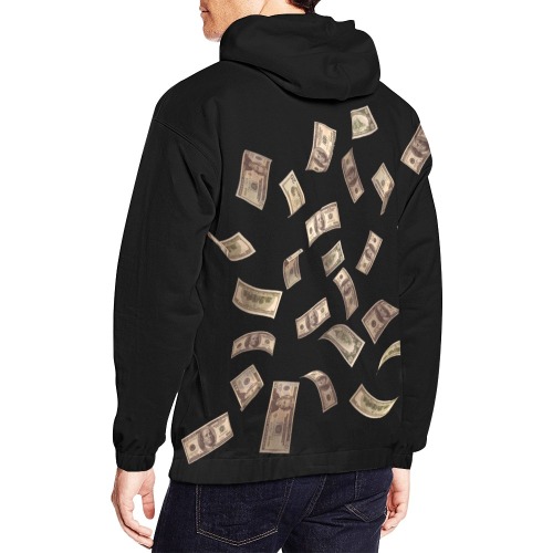 CASH Hoodie All Over Print Hoodie for Men (USA Size) (Model H13)