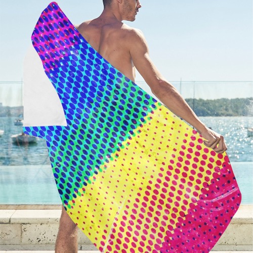 Pride 2022 by Nico Bielow Beach Towel 32"x 71"