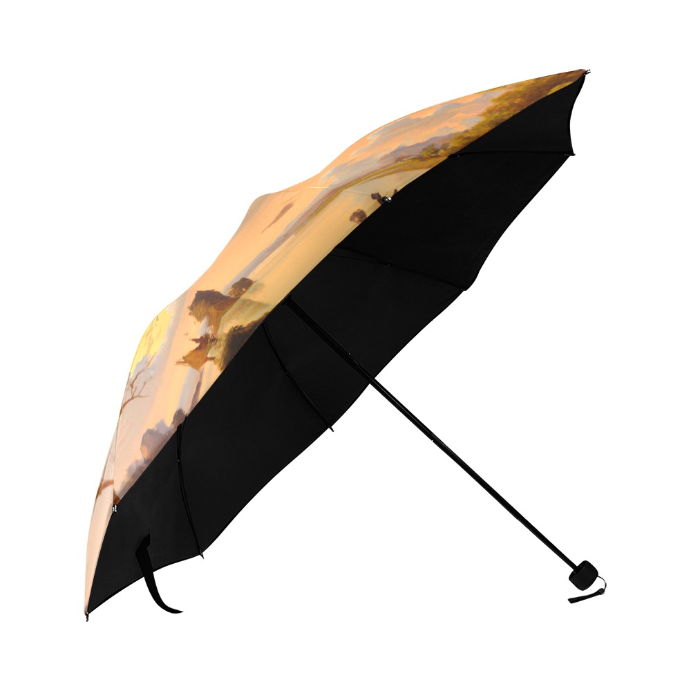 Romantic Lagoon 7 Anti-UV Foldable Umbrella (U08)