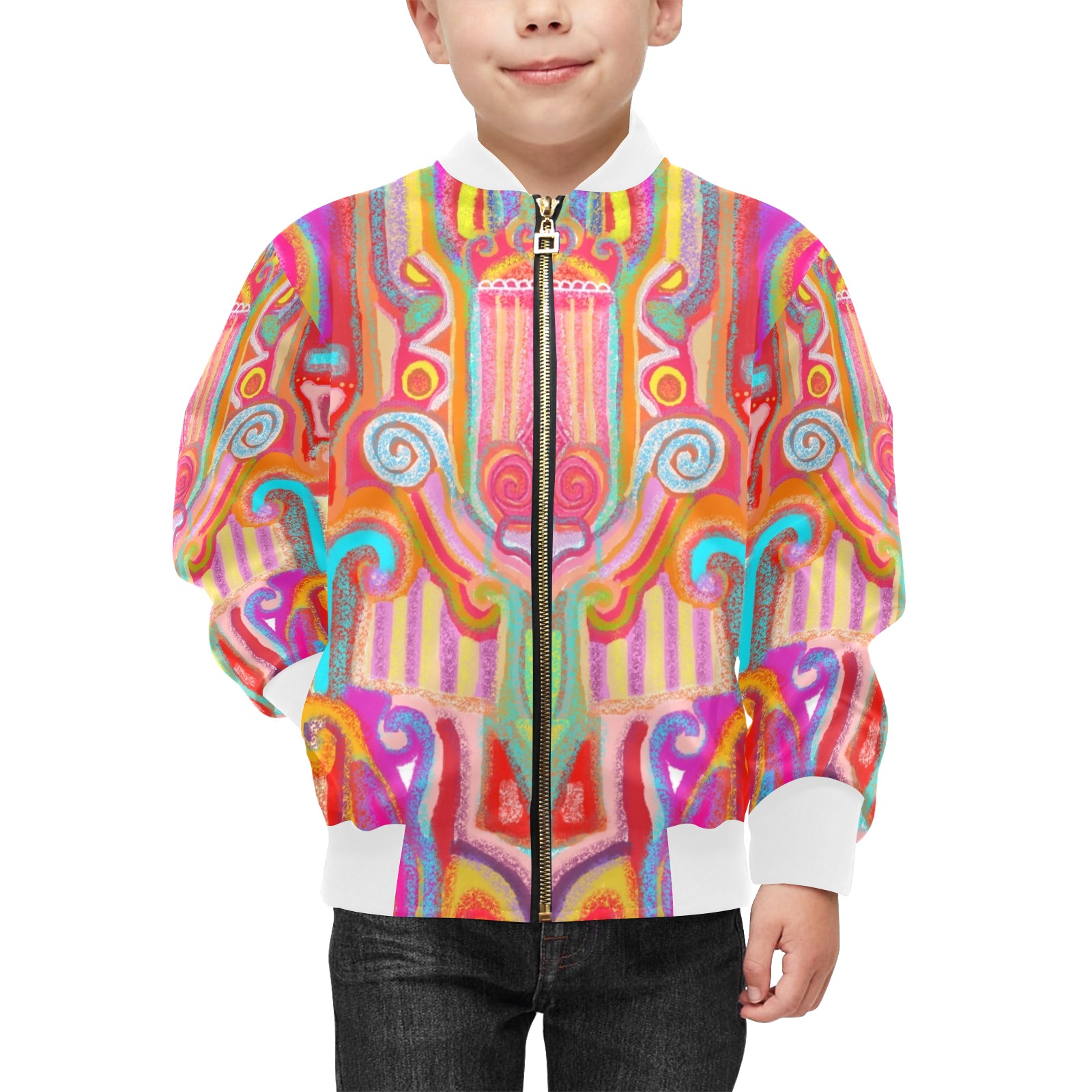 cover Kids' Bomber Jacket with Pockets (Model H40)