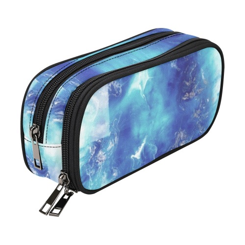 Encre Bleu Photo Pencil Pouch/Large (Model 1680)