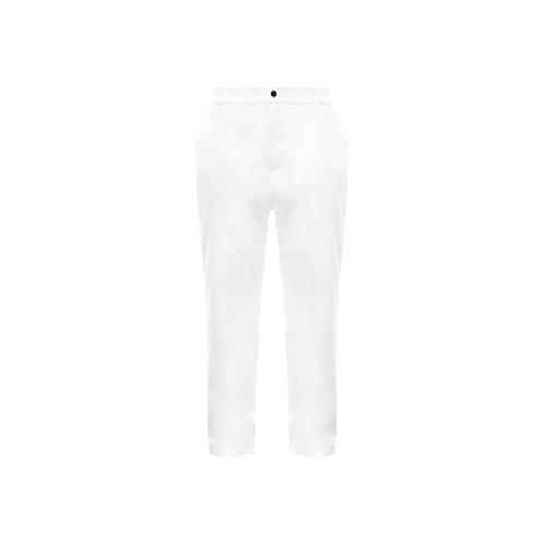HOLYGHOSTWHITE Men's All Over Print Casual Trousers (Model L68)