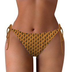 Lion Hooks Tie Side Bikini Bottom (Model S08)