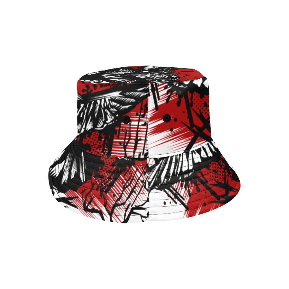 Crows Night All Over Print Bucket Hat for Men