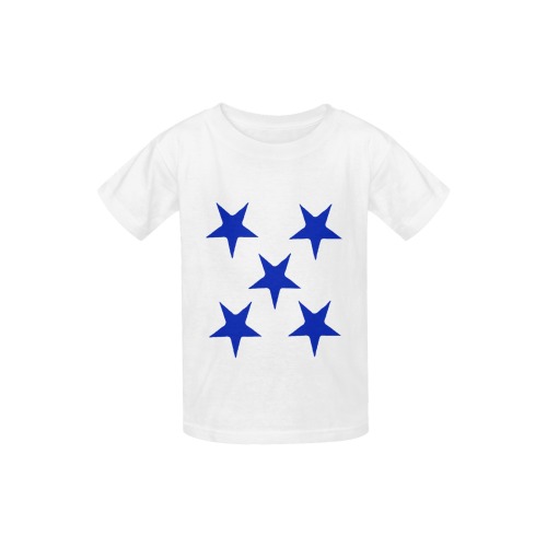 blue star lge Kid's  Classic T-shirt (Model T22)