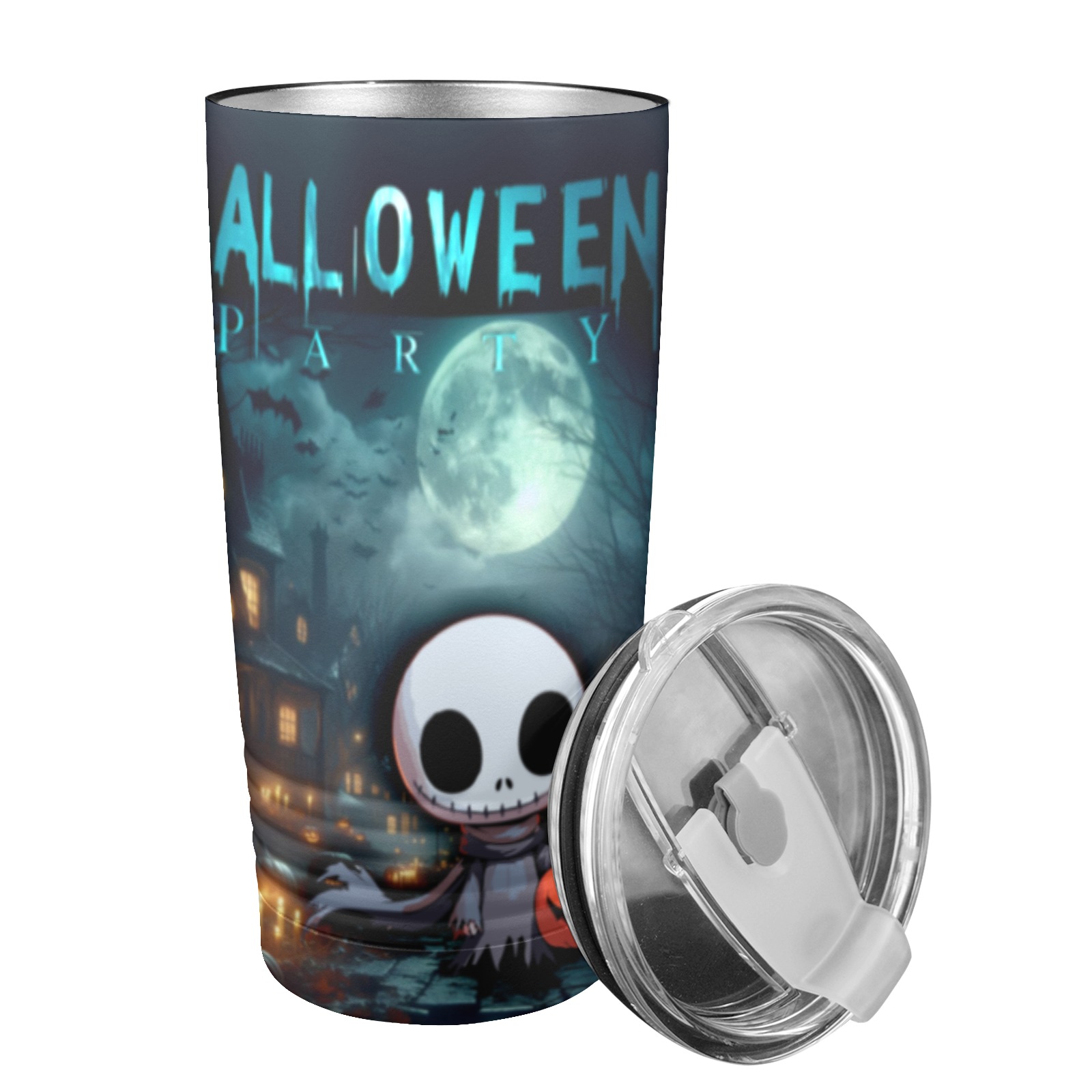 Happy Hello Ween 20oz Insulated Stainless Steel Mobile Tumbler