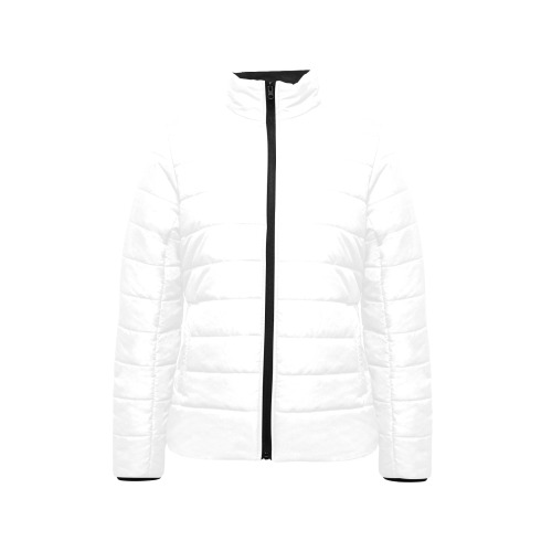 Angel of death Women's Stand Collar Padded Jacket (Model H41)