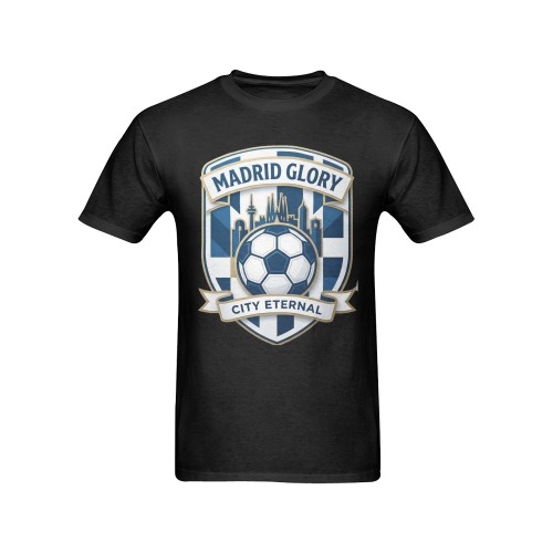 Madrid Legendary Skyline T Shirt, Madrid Soccer Pride Gift