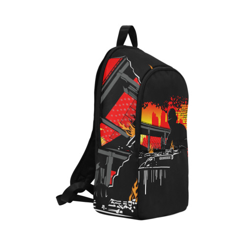 Scratching Hits Fabric Backpack for Adult (Model 1659)