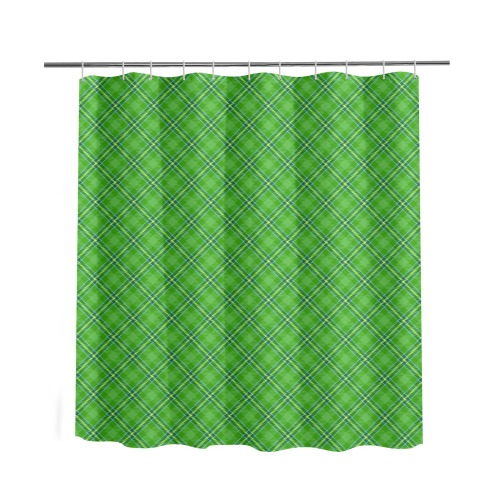 green plaid tartan diagonal 1