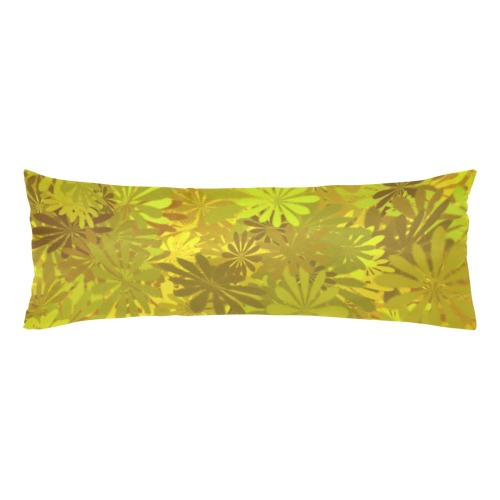 Yellow Daisies Body Pillow Case 20" x 54" (Two Sides)