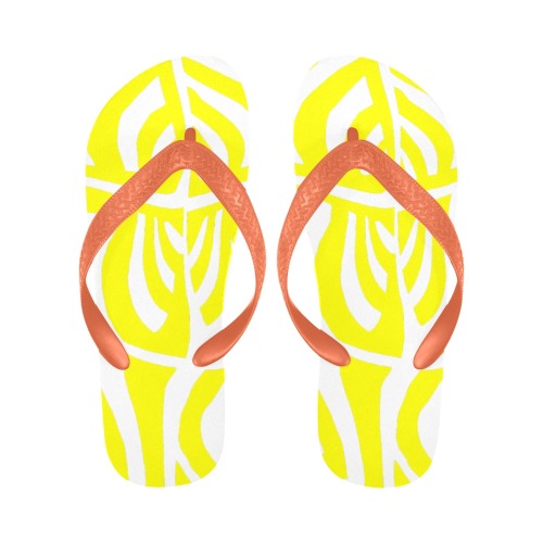 aaa yellow Flip Flops for Men/Women (Model 040)