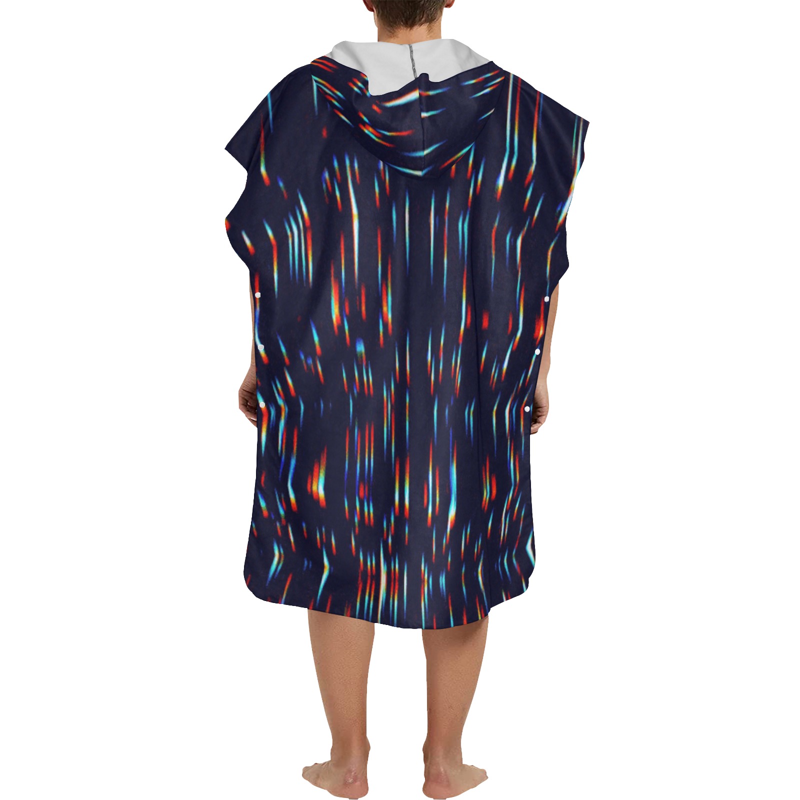 Rainbow drops Beach Changing Robe (Large Size)