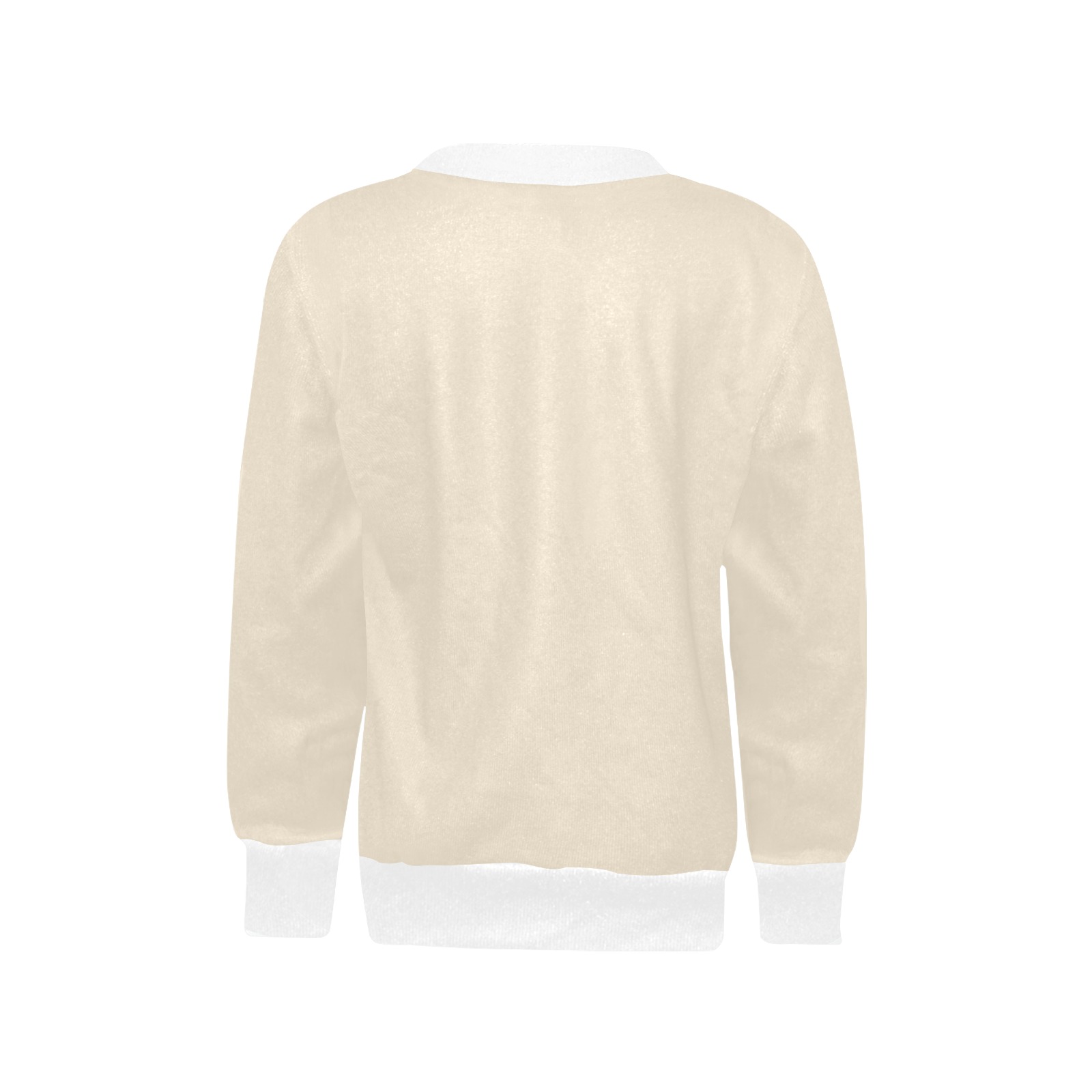 Buttercream Girls' All Over Print Crew Neck Sweater (Model H49)