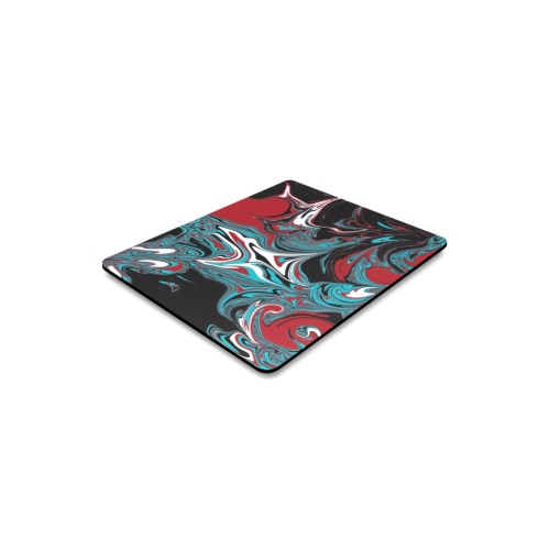 Dark Wave of Colors Rectangle Mousepad