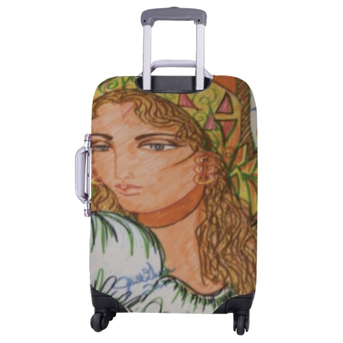 Face Luggage Cover/Large 26"-28"