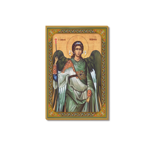 Saint Arhangel Mihail / Sveti arhangel Mihajlo Frame Canvas Print 12"x18"