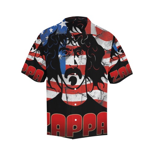 Frank Zappa Hawaiian Shirt with Merged Design (Model T58)