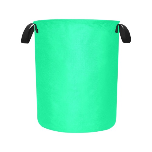 color medium spring green Laundry Bag (Large)