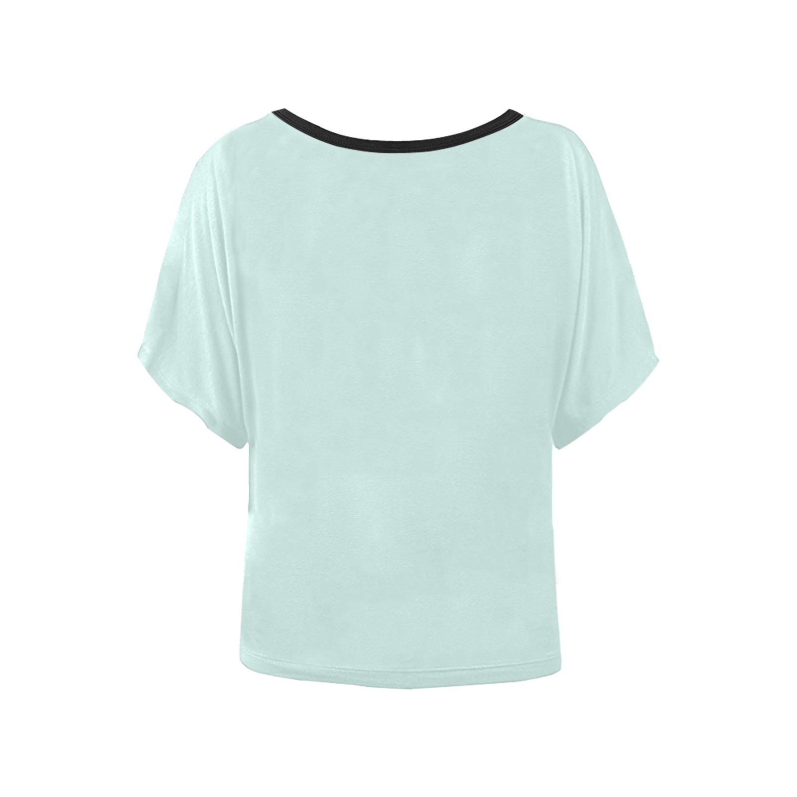 Ladies gods vision Women's Batwing-Sleeved Blouse T shirt (Model T44)