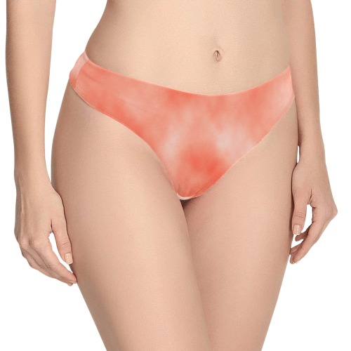 re clouds Women's All Over Print Thongs (Model L30)