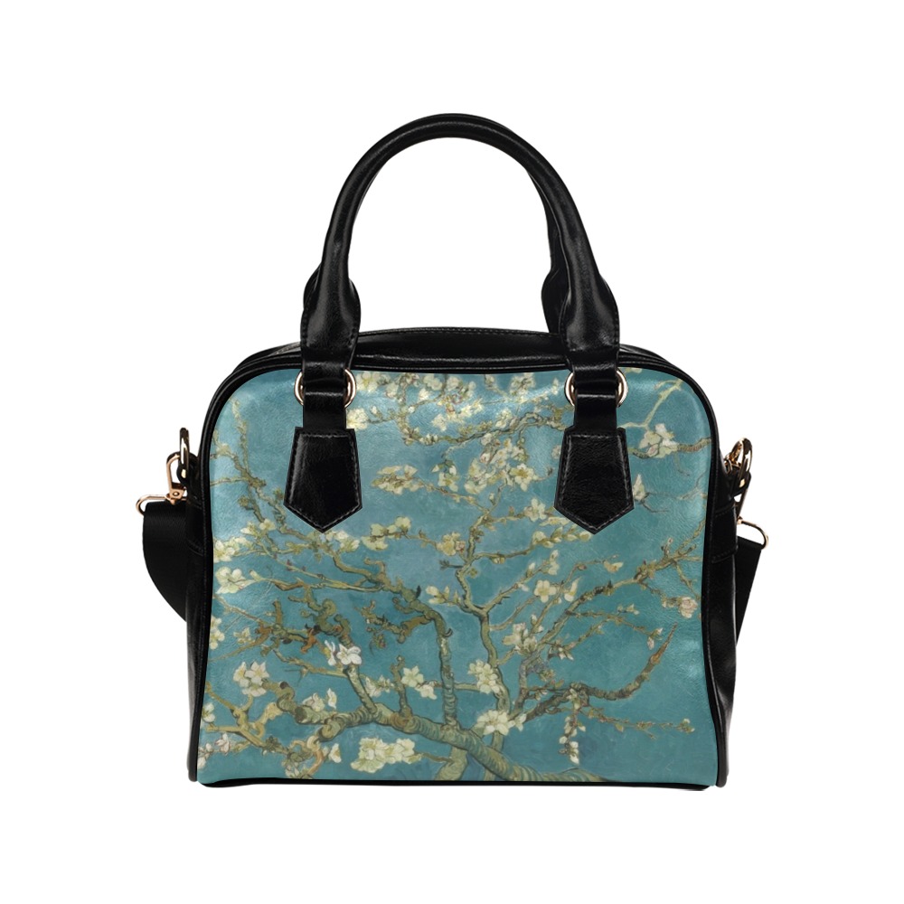 Vintage Art | Vincent van Gogh: Almond Blossom | Shoulder Handbag (Model 1634)