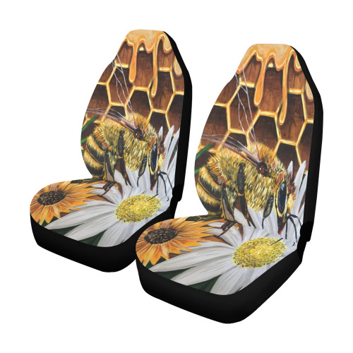 Busy Bee Car Seat Covers (Set of 2)