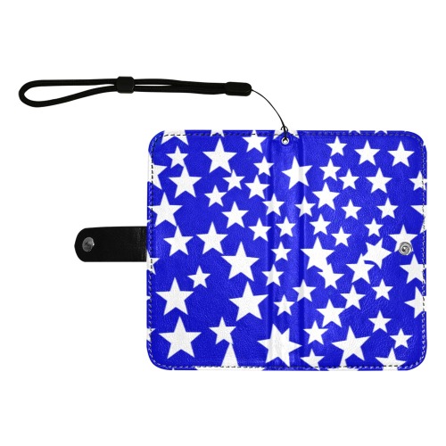 Stars 1 Flip Leather Purse for Mobile Phone/Large (Model 1703)
