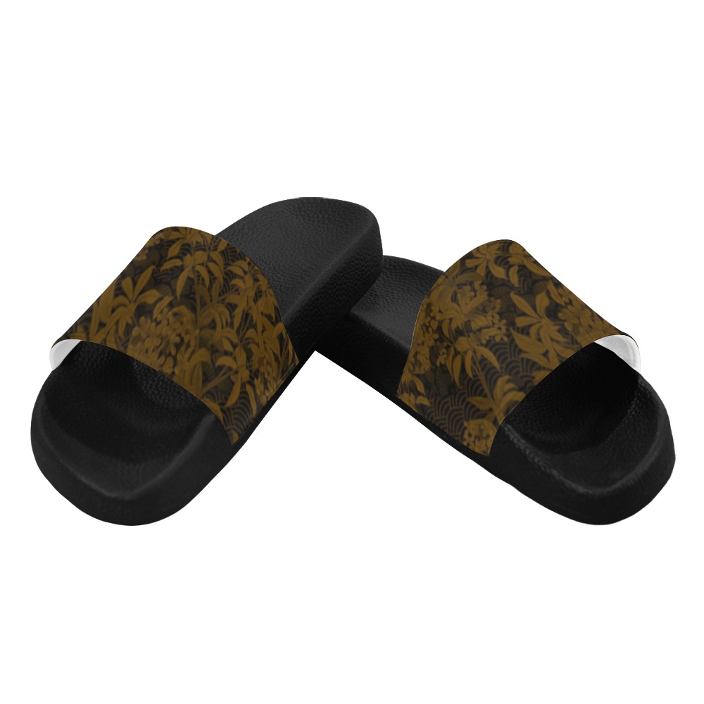 Kinmo Gold Women's Slide Sandals (Model 057)