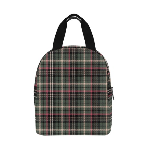 Classic Plaid Zipper Lunch Bag (Model 1720)