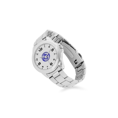 3rd Battalion, 6th Marines Unisex Stainless Steel Watch(Model 103)