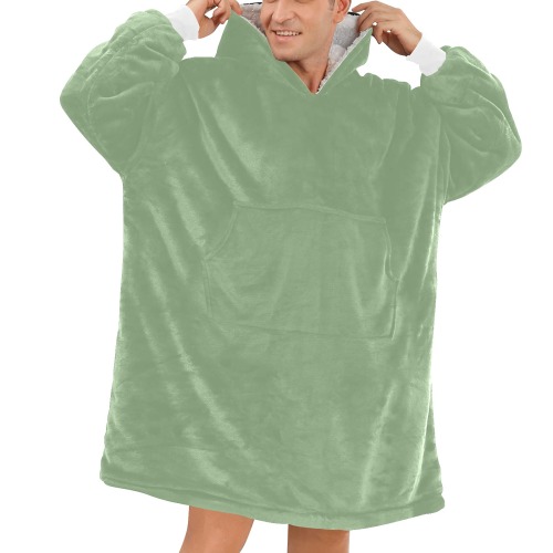 Fair Green Blanket Hoodie for Men
