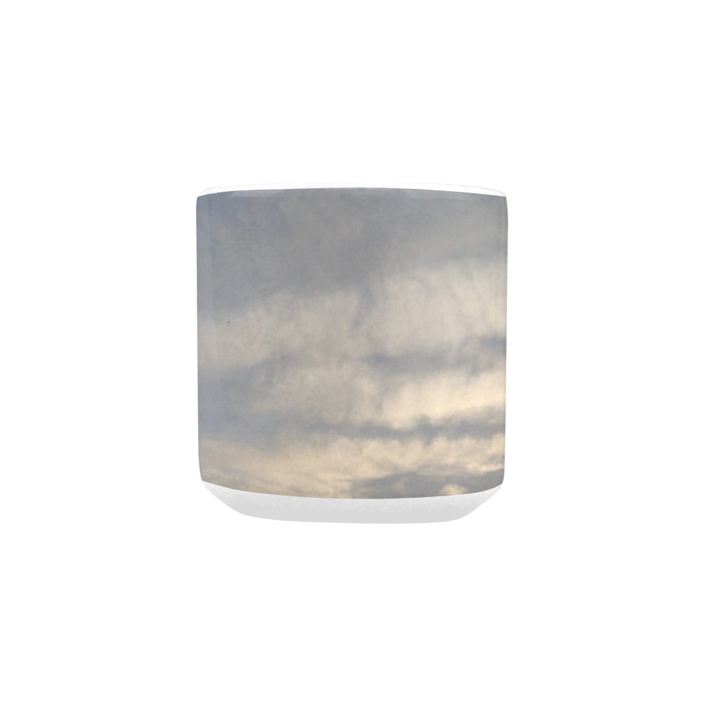 Rippled Cloud Collection Heart-shaped Mug(10.3OZ)
