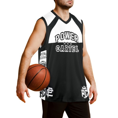 PC new0234 Men's V-Neck Basketball Jersey (B02)