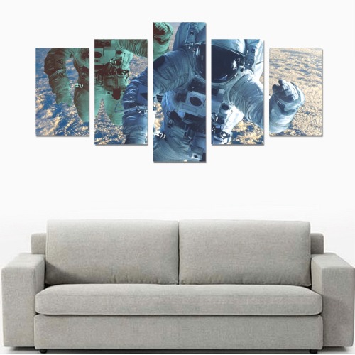 Clouds-Stratocumulus Astronaut Canvas Print Sets C (No Frame)