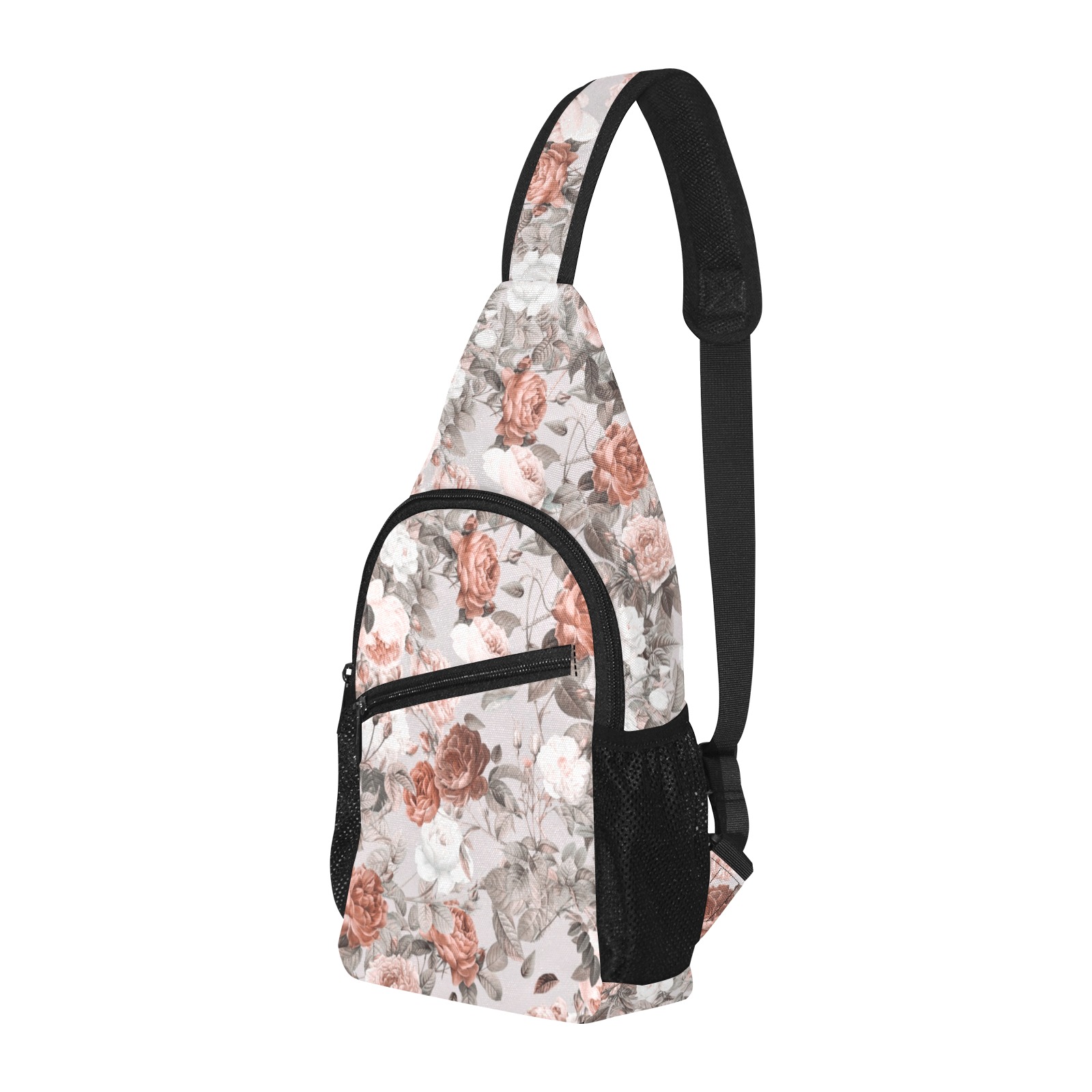 Blossom All Over Print Chest Bag (Model 1719)