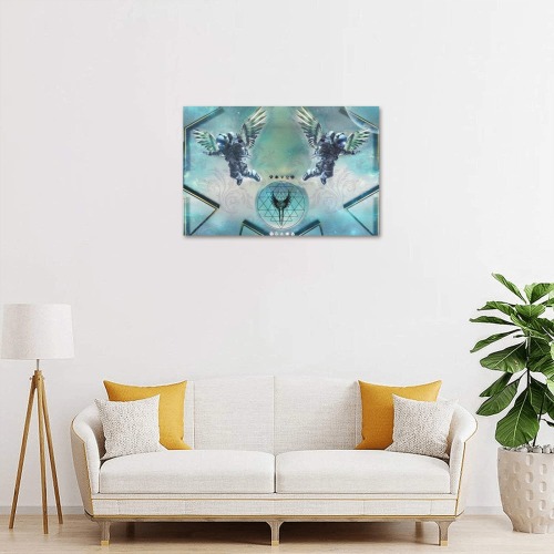 Zero G Wall Art Upgraded Canvas Print 18"x12"