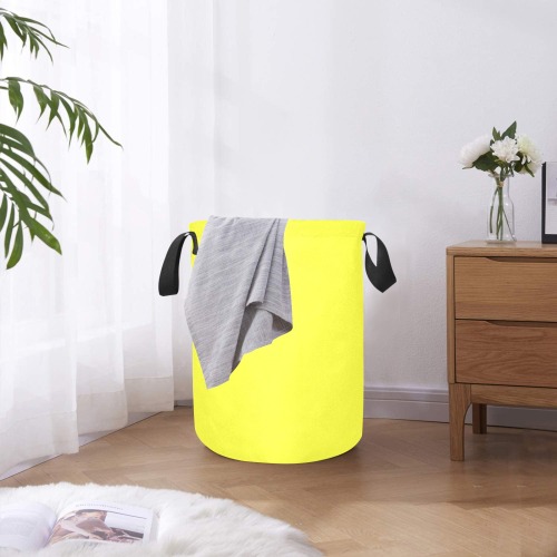 color maximum yellow Laundry Bag (Small)
