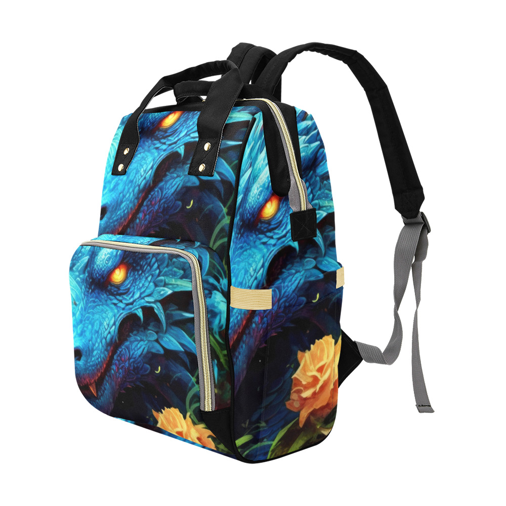 Dragon world backpack Multi-Function Diaper Backpack/Diaper Bag (Model 1688)