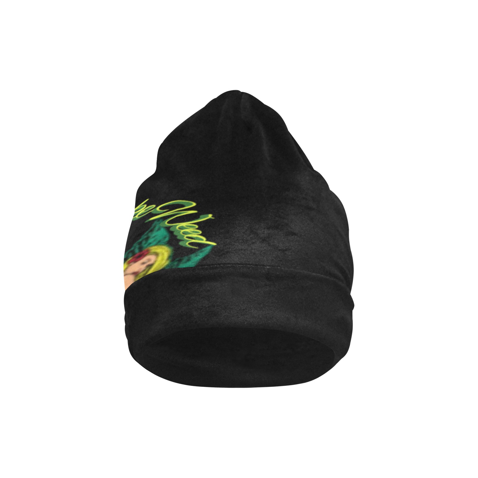 Mermaids Smoke Weed All Over Print Beanie for Adults