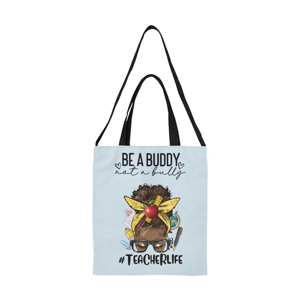 Be a BuddyBlueBag All Over Print Canvas Tote Bag/Medium (Model 1698)