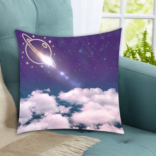 Galaxy trend Custom Zippered Pillow Cases 18"x18" (Two Sides)