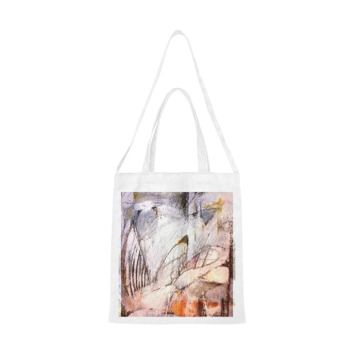 Life in a Dark hold Climbing out Canvas Tote Bag/Medium (Model 1701)