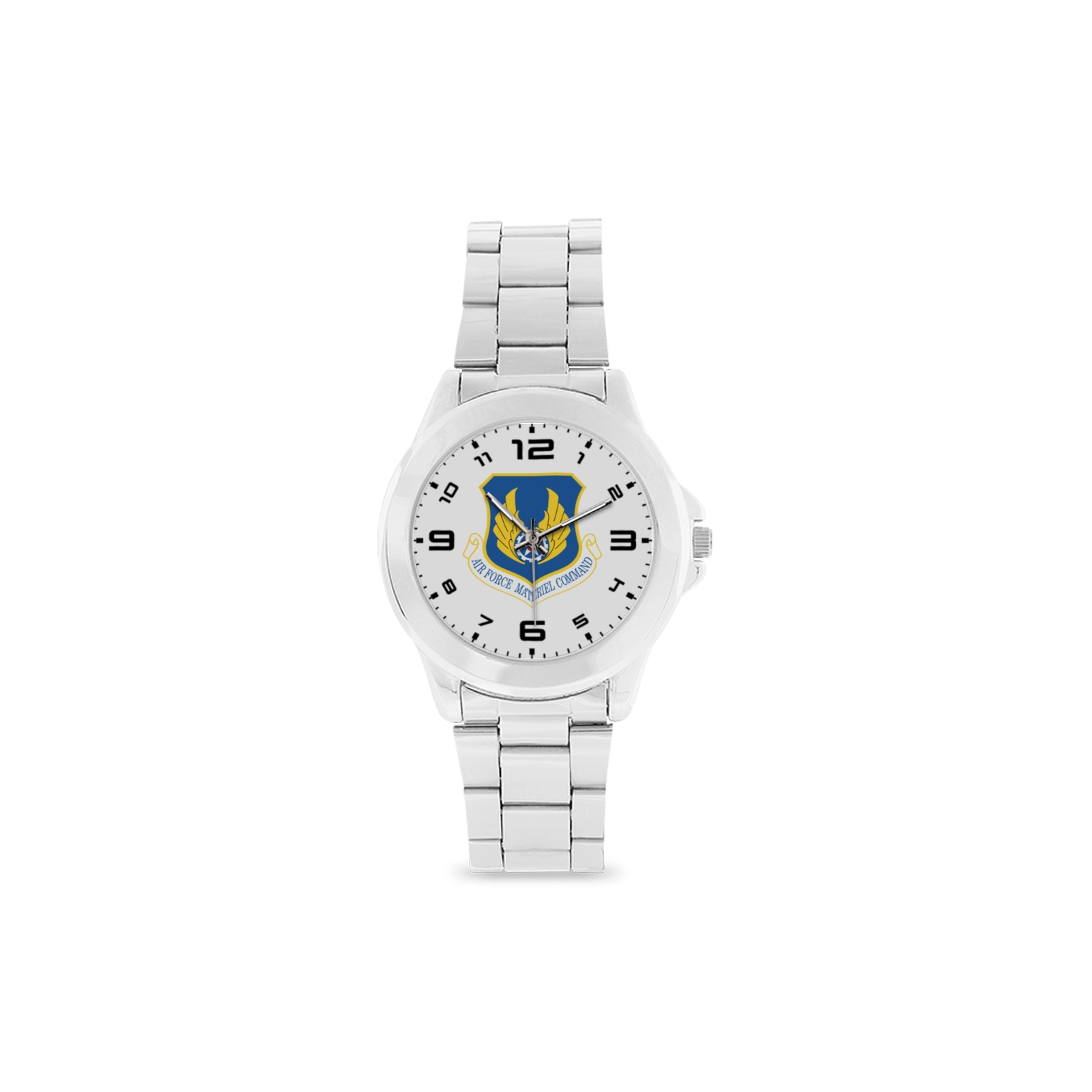 Edwards Air Force Base Unisex Stainless Steel Watch(Model 103)