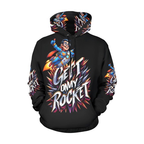 SEO Hoodie All Over Print Hoodie for Men (USA Size) (Model H13)