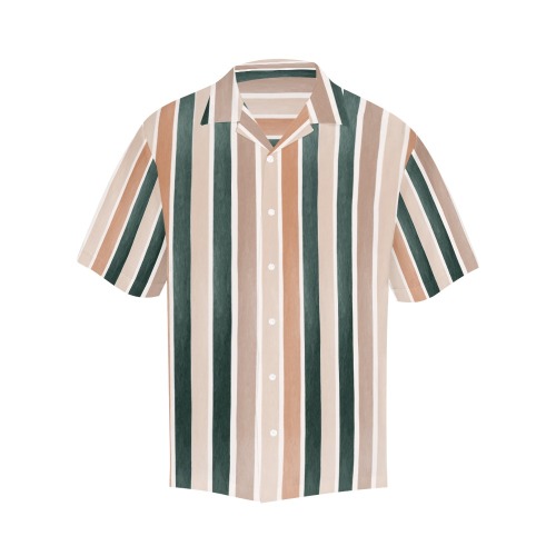 Desert Pattern Men’s Hawaiian Shirt Hawaiian Shirt with Merged Design (Model T58)