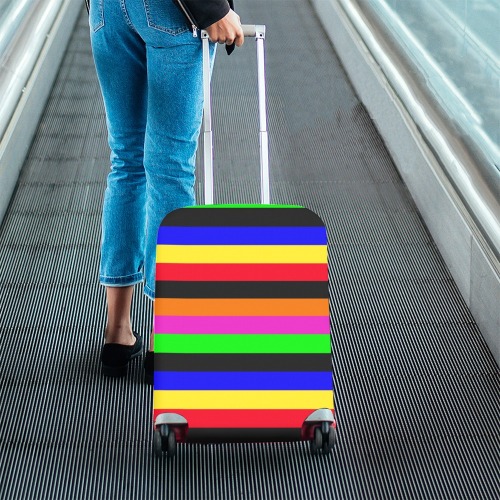 multicoloured Luggage Cover/Small 18"-21"