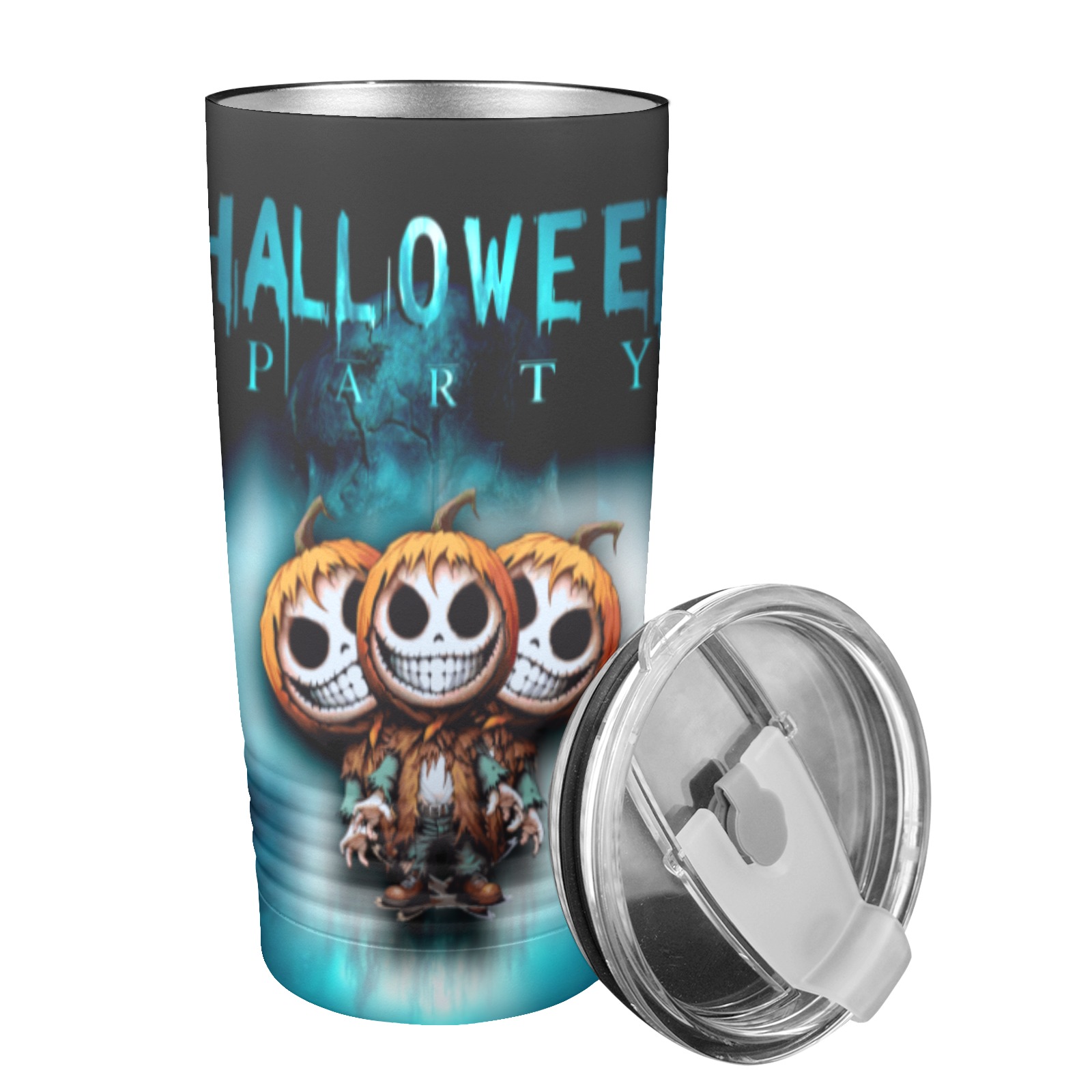 Happy Hello Ween 20oz Insulated Stainless Steel Mobile Tumbler