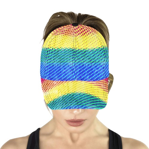 Rainbow Pride by Nico Bielow All Over Print Dad Cap C (7-Pieces Customization)