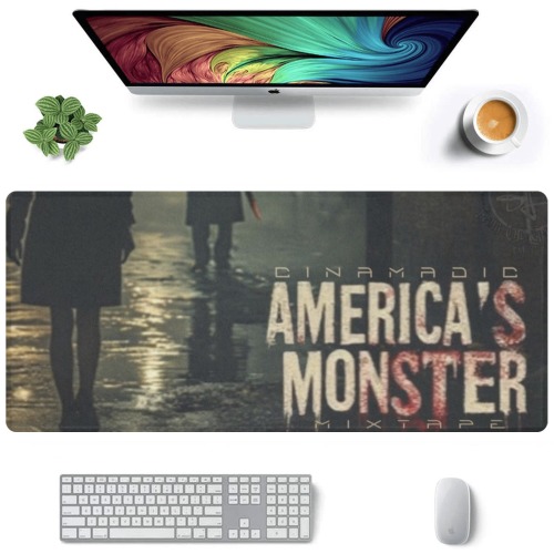 America's Monster: Album Cover Mouse Pad XL